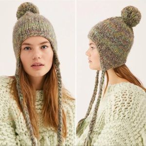 NWOT Free People Wool Fox Trot Trapper Hat
